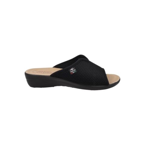 FLY FLOT Cloth Kadın Terlik T4-429 Siyah Kumaş - 36