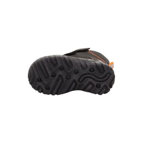 SUPERFIT Husky Orta Genişlik Sympatex Erkek Çocuk Cırtlı Kar Botu 1-006047-2 (24-25) SİYAH TURUNCU KUMAŞ - 24