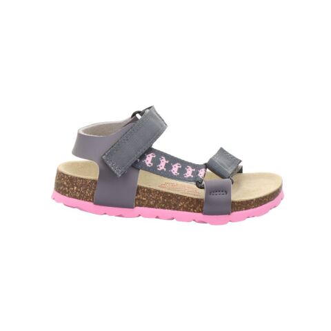 Superfit Bios Medium Cırtlı Sandalet: 1-000116G Gri - 35