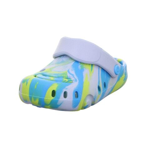 SUPERFIT Splash - C Geniş Kalıp Erkek Çocuk Terlik 1-000990-1 (24-30) TURKUAZ SARI - 27